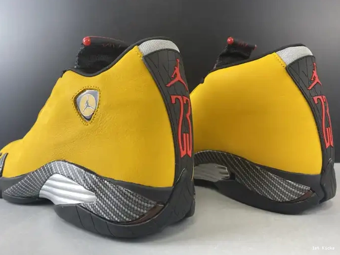 1st Kicks Shoes 14 RETRO GOLD AIR UNIVERSITY BQ3685-706 JORDAN 0611